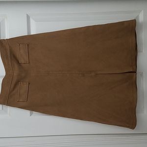 Marks and Spencer Faux Suede Midi Skirt